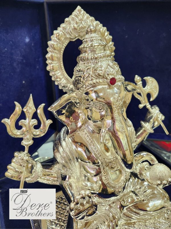 Ganpati Idol - 15 Inch Height - Image 3